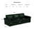 3-In-1 Faux Leather Convertible Sleeper Sofa-1448805056