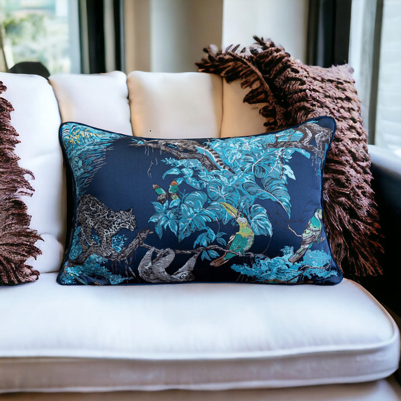  Forest Lumbar Pillow Cover