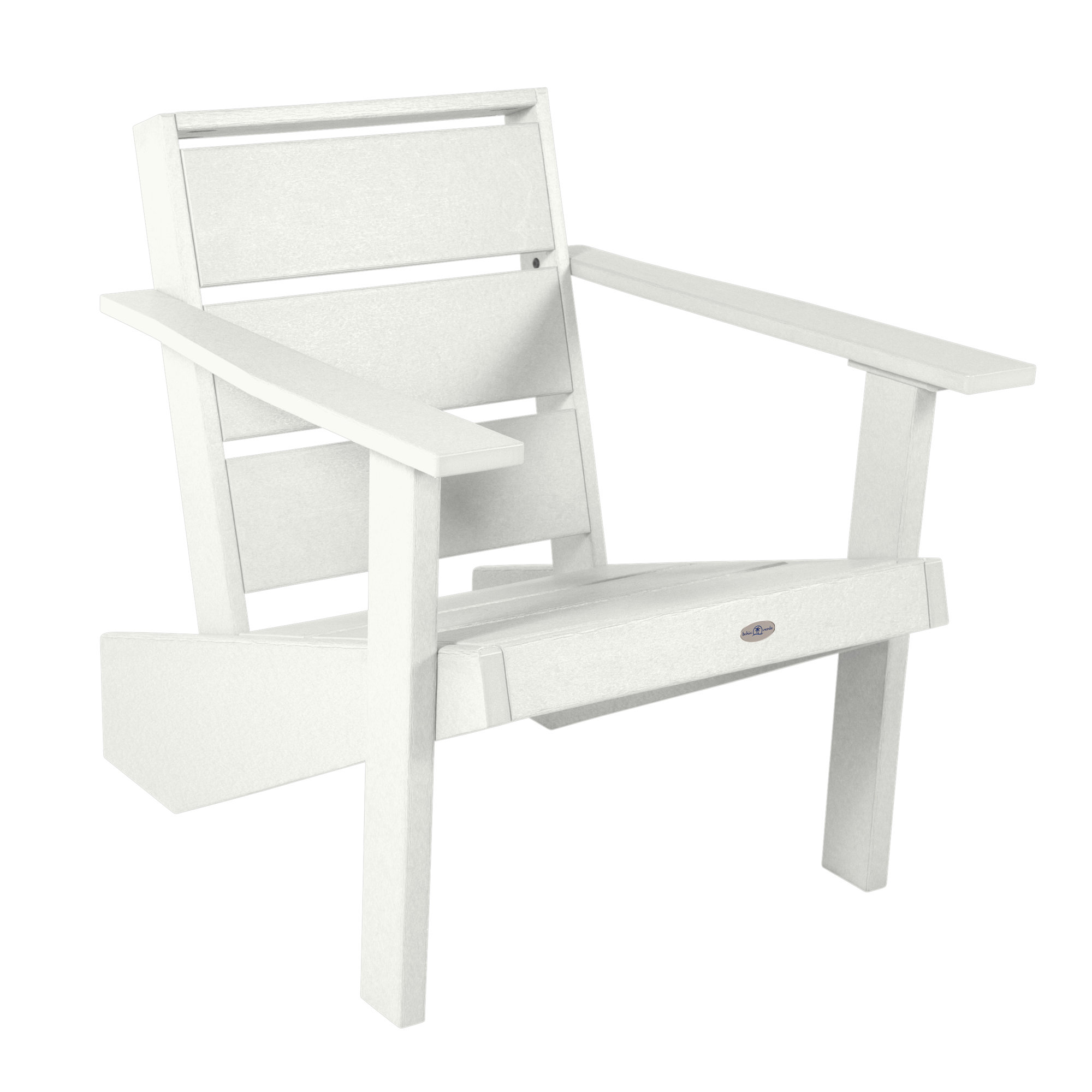 Haven Modern Adirondack Chair, Coconut White