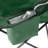Wakeman Oversized Camping Chair with Cupholder and Cooler- Folding Chair with 300lb Capacity, Green