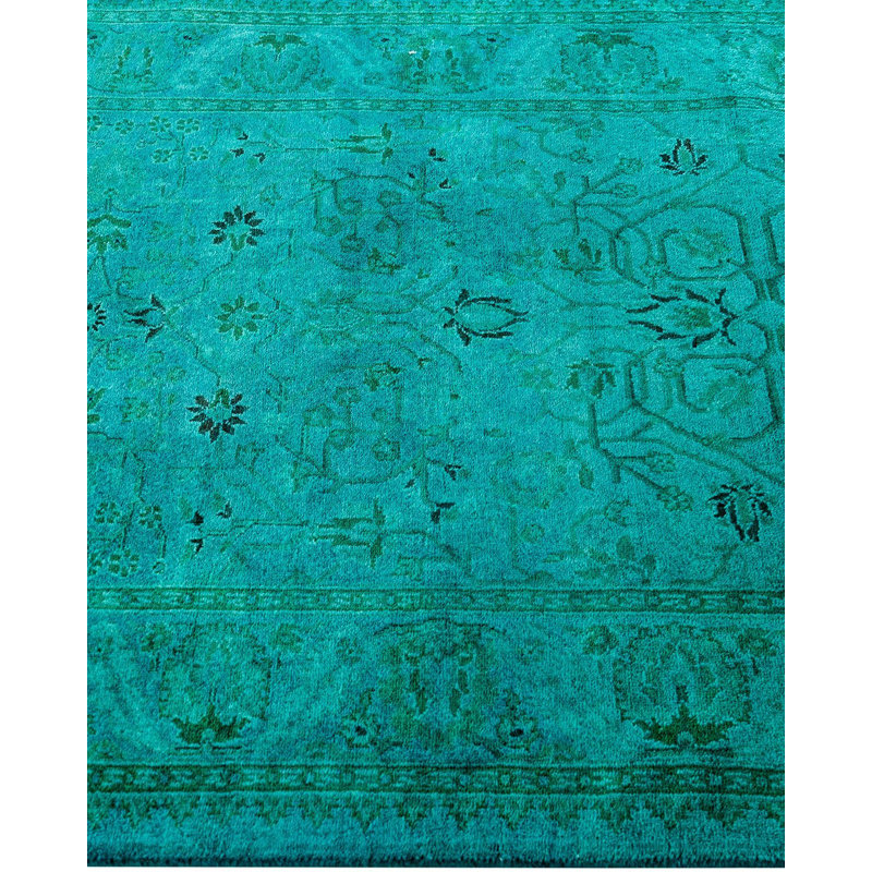 Overyed One-of-a-Kind Runner 2'8" X 16'1" Hand Knotted Area Rug