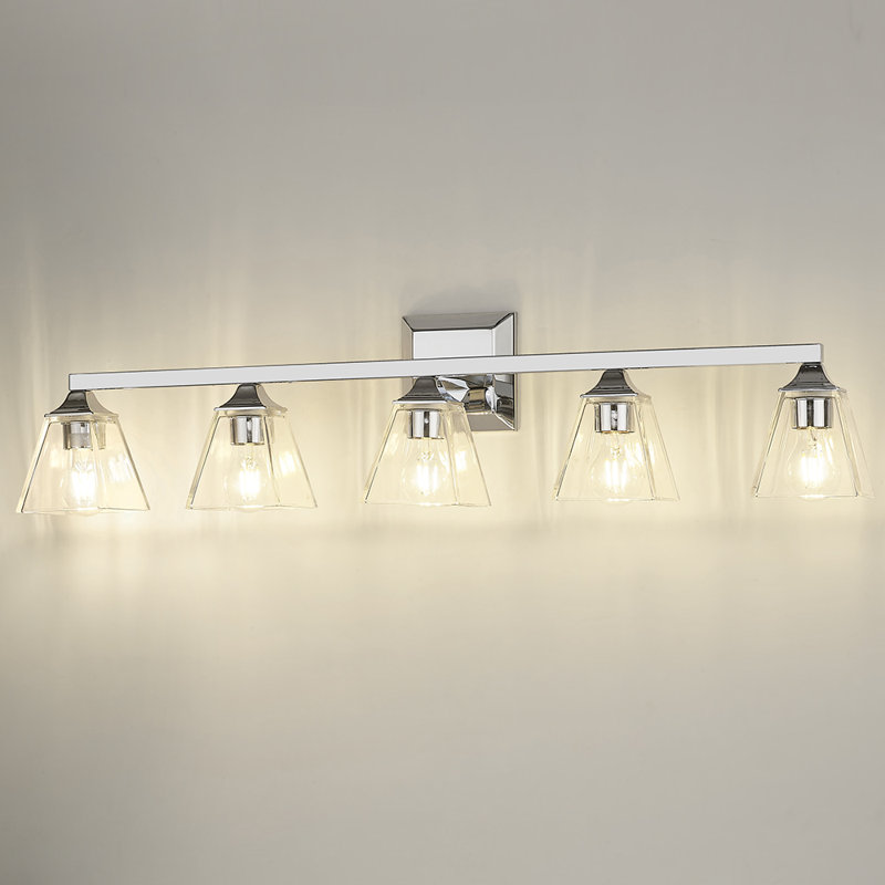 Leoul 5 - Light Dimmable Vanity Light, Chrome