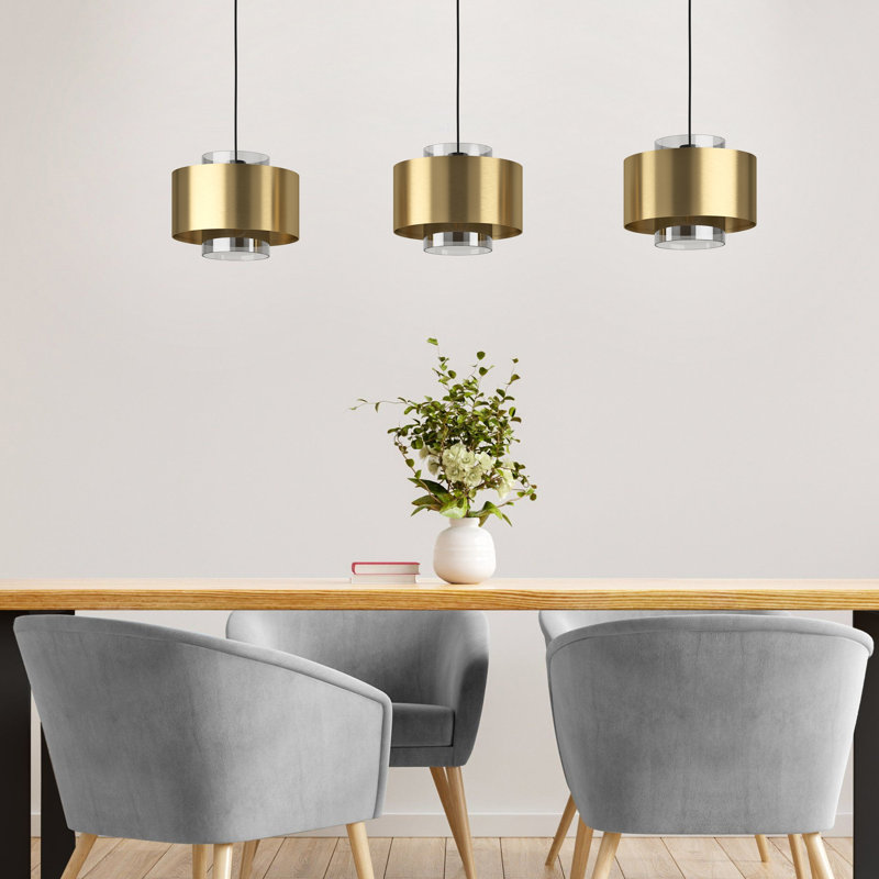 3 - Light Matte Black Pendant