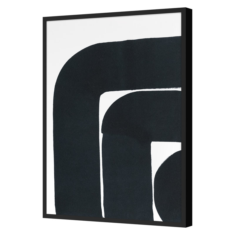 «Fall 2022 Pathway 1», reproduction encadrée sur papier par Stefano Altamura, Cadre simple noir, H 26 po x l 18 po