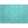 Premium Machine Washable Cerrito AMF514 Teal Rug