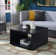 Haught Floor Shelf Coffee Table with Storage