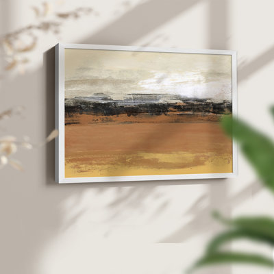 Bridges Ochre I -Framed Print - Restickable