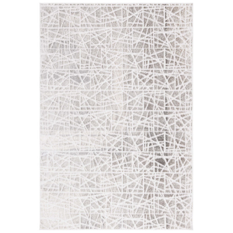Brookley Performance Abstract Rug, Rectangle 5'3" x 7'6"