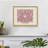 Vintage Abstract -XLVII -Framed Print - Restickable