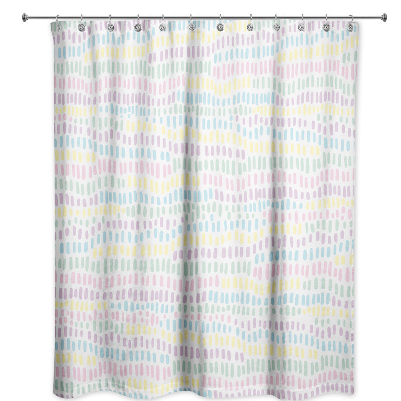 Rideau de douche simple Langevin