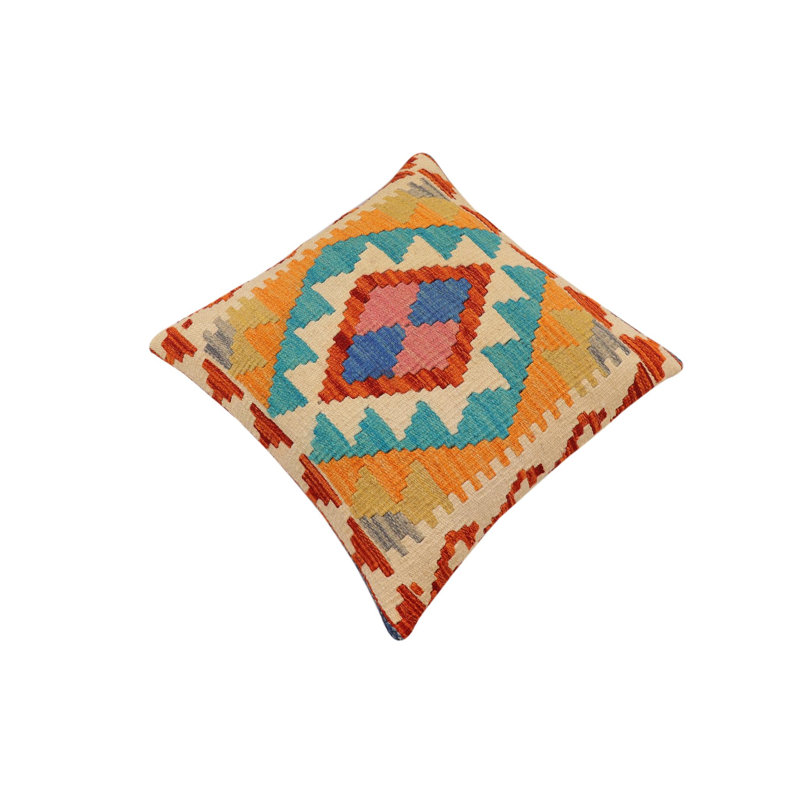 Housse et insert de coussin carré 100% laine
