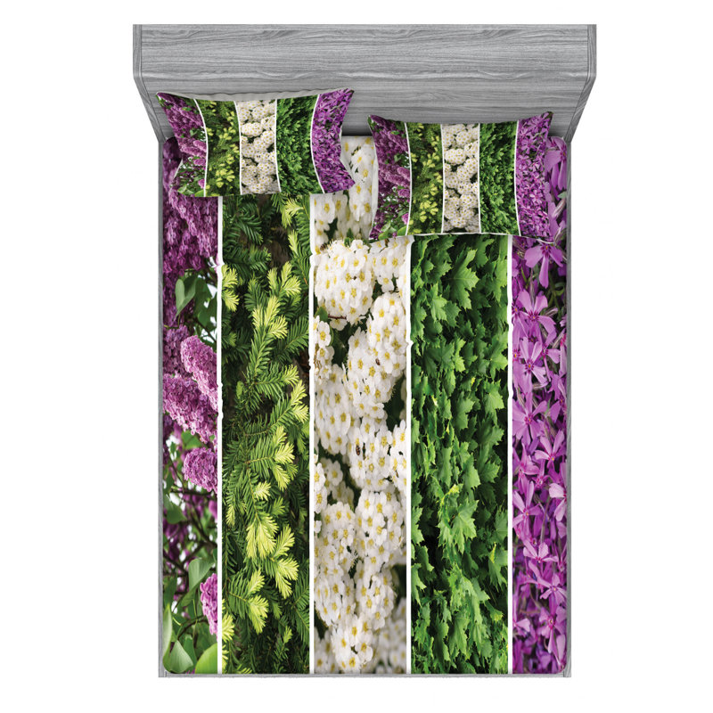 Microfiber Sheet Set, Full Sheet Set with Fitted Sheet