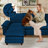 Oversized modern comfy comfy sofa with Ottoman-867979015