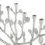Botanical Leaf Marble Menorah