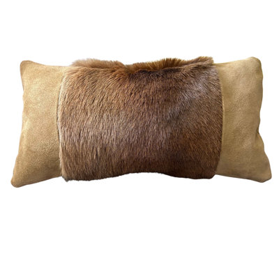 17X19" Impala Beige Suede Pillowcase