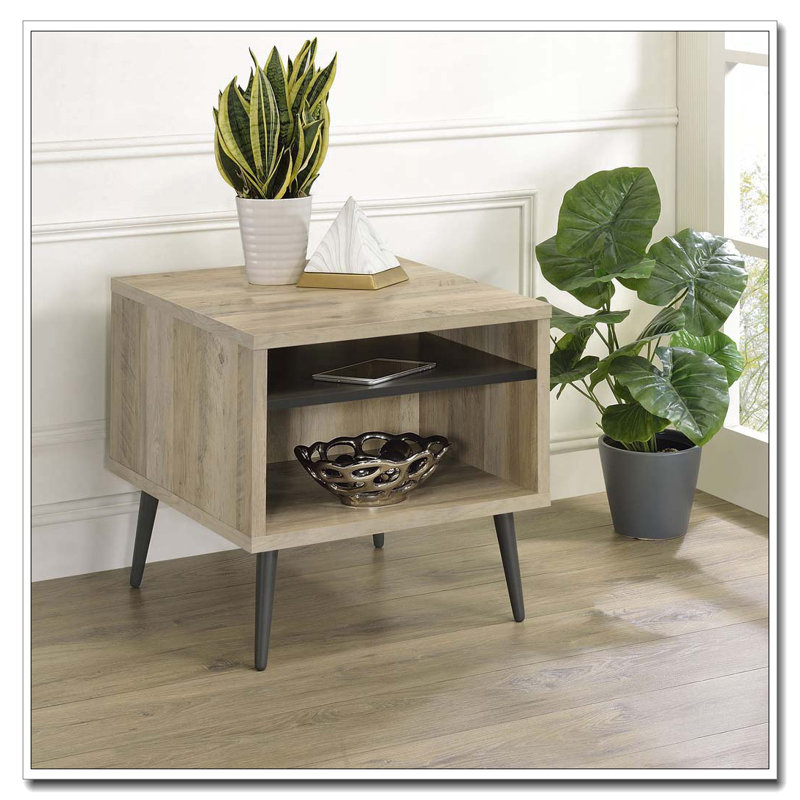 Table de bout en bois d'ingénierie Balboa