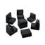 Canapé modulaire modulaire (noir)