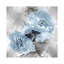 Flower Bloom On Silver II by Jesse Stevens - Print on Canvas-50005745-101335826