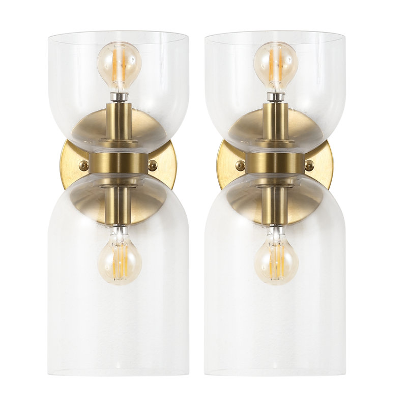 Oregon Iron Armed Sconce, Clear