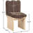 Shaw Cassady Chenille Fabric Upholstered Dining Chair-308189299-308189196