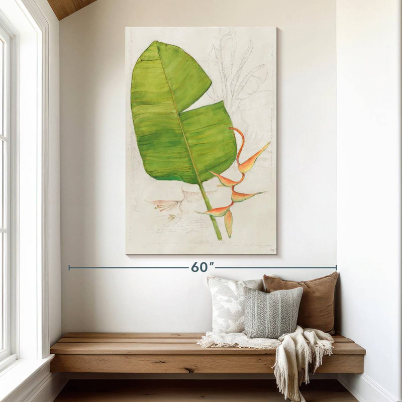 Botanical Journal II, 51" H x 34" W