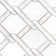 11" X 12.2" Straight Edge Marble Mosaic Sheet
