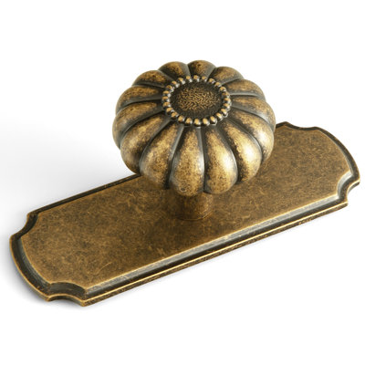 1 3/5" Mushroom Knob With Backplate Multipack