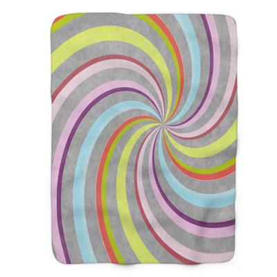 Couverture Boho Swirl - 1 pièce