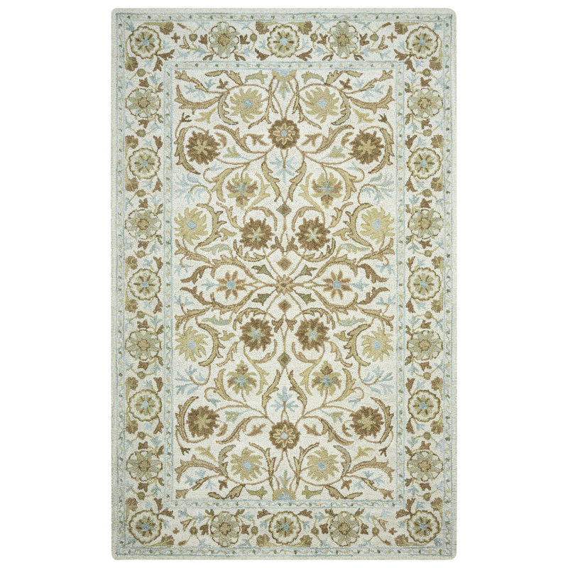 Mounce Wool Oriental Indoor Rug, Rectangle 3' x 5'