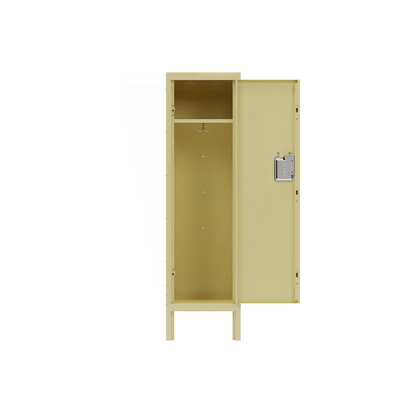 Armoire de rangement moderne 1 porte, Jaune