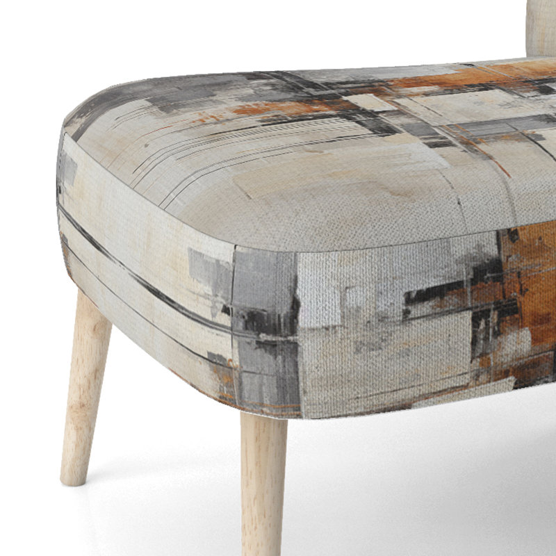 Chaise d'appoint rembourrée Wadiya
