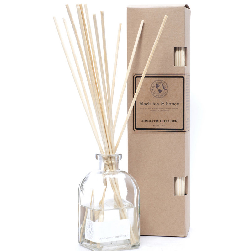 Scented Aromatic Diffuser, Black Tea & Honey
