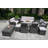 11 - Person Patio Conversation Set with Cushions