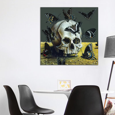 Dark Angels 1 Piece Wrapped Canvas Wall Art