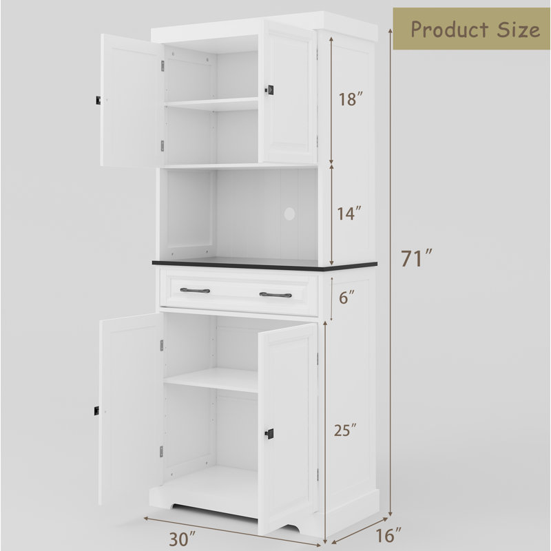 Armoire de cuisine 71 "avec tiroir