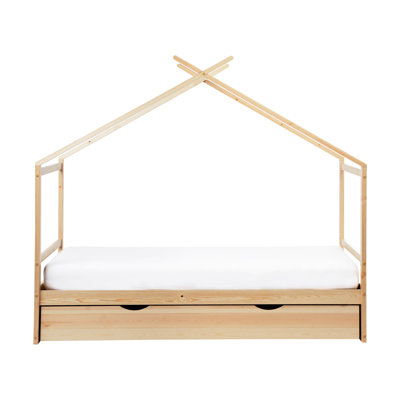 ORGEVAL Solid Wood Storage Bed