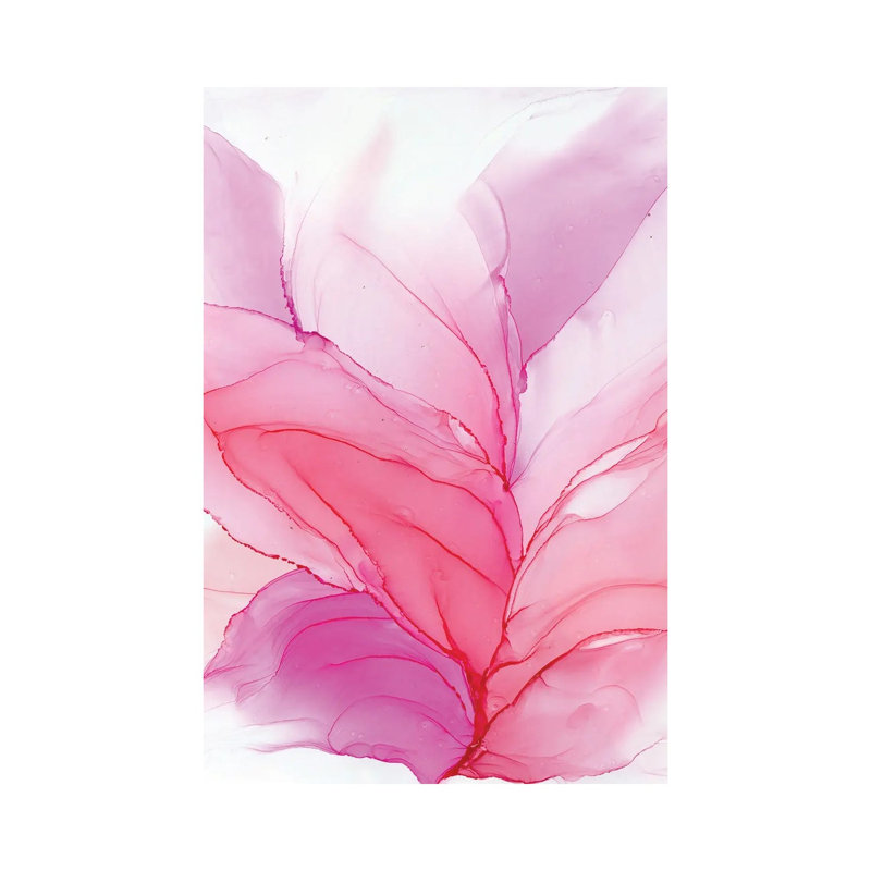 Pink Bloom - Wrapped Canvas Art Prints - Wrapped Canvas Gallery-Wrapped Canvas Giclée, 30.48cm H x 20.32cm W