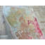 Tapis brun / rose noué à la main de conception unique 2 pi x 3 pi Midfrost