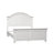 Alvy Panel Bed - White-1159606191