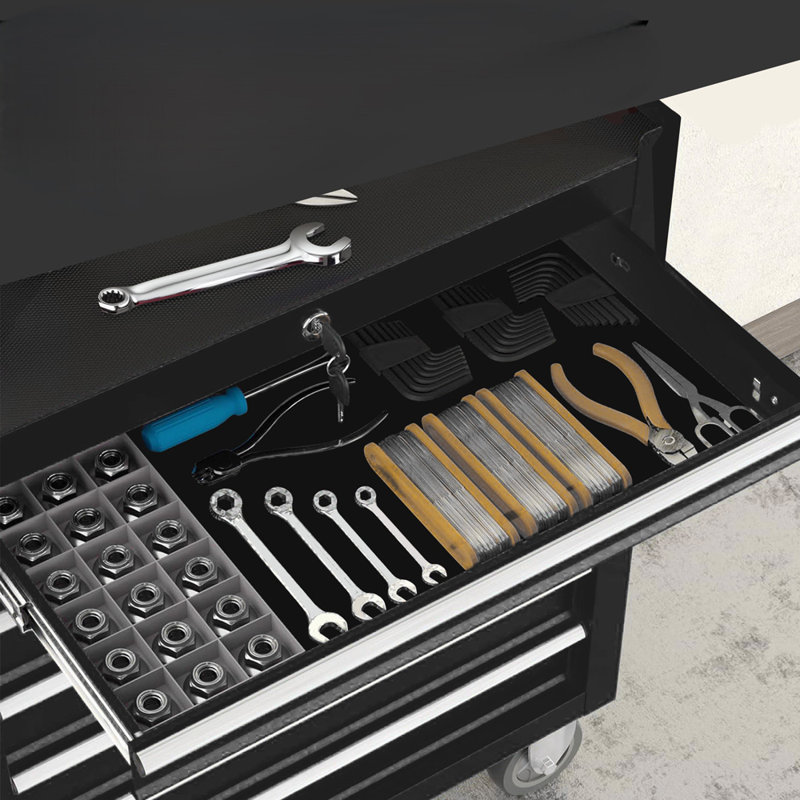 Rolling Tool Chest With 7-Drawer Tool Box