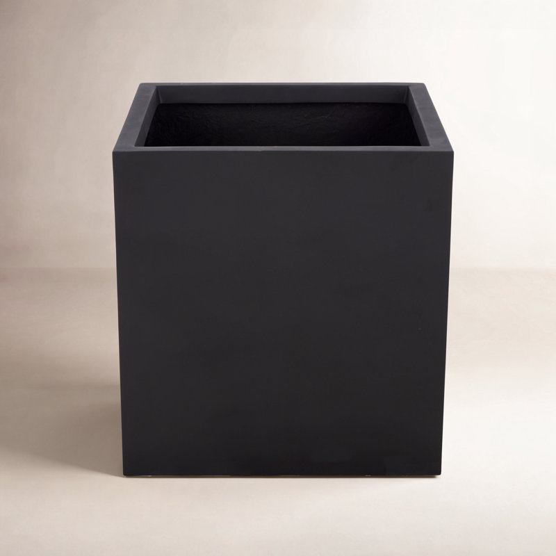 Pot de fleurs Powell, Noir