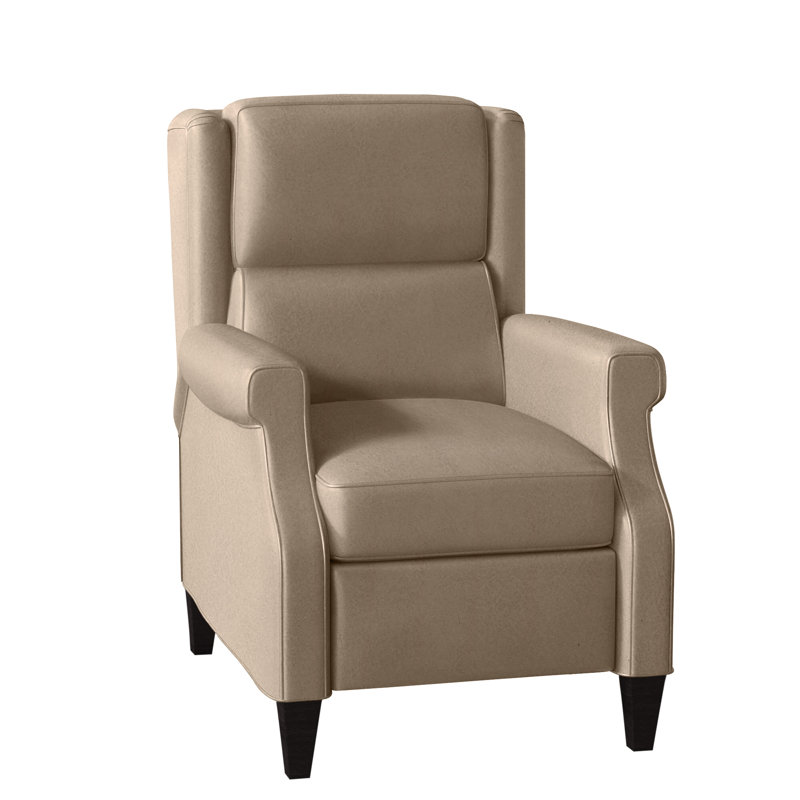Gallaway Recliner, Aline Fumo Genuine Leather, Plantation, Power