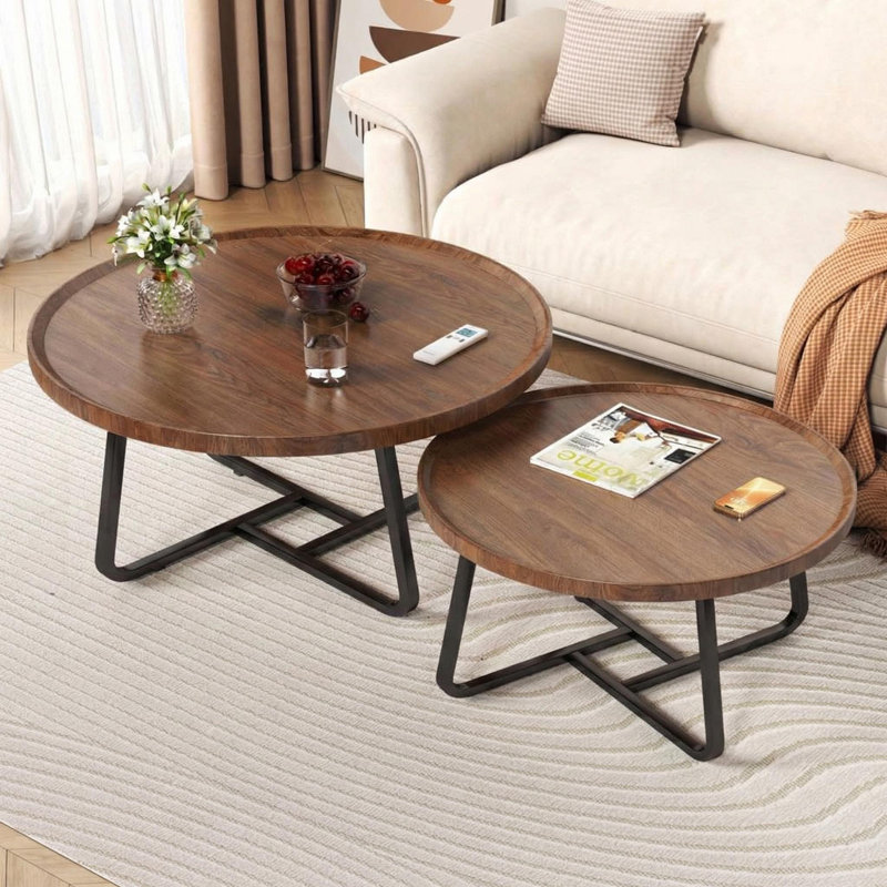 Lift Top Coffee Table, Wood, Brown Wood