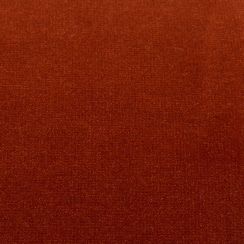 Fauteuil l 33 po Alena, Velours rouille