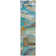 Machine Washable Indoor/Outdoor Xhevrie Teal Rug