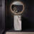 16'' Freestanding Solid Surface Pedestal Bathroom Sink