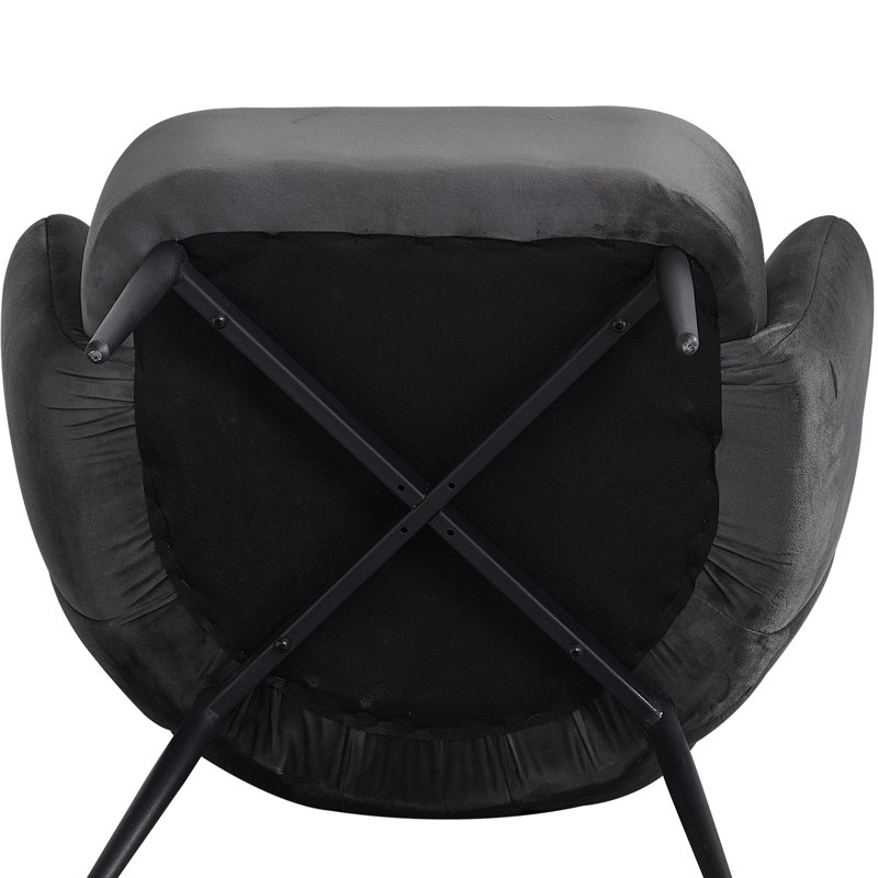 Adibah Velvet Upholstered Parsons Chair
