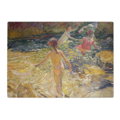 Bath by Joaquin Sorolla Y Bastida Chopping Board