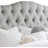 Linen Tufted Upholstered Headboard, Sturdy and Durable Solid Wood Headboard, Fabric Headboard with Adjustable Height , Modern Button-Tufted Design Headboard-357638414-357638413