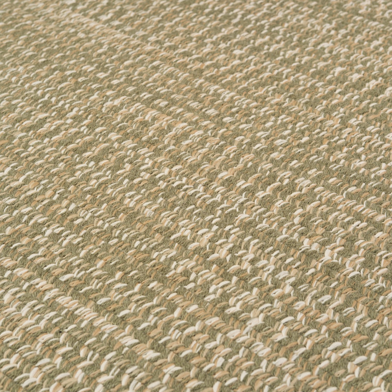Tapis intérieur en tweed de laine Monterey_Green, Rectangle 12 pi x 15 pi